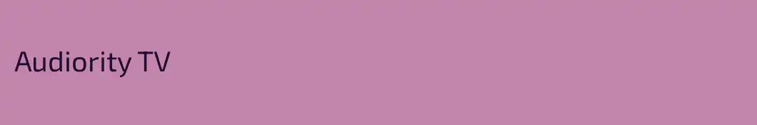 Audiority TV